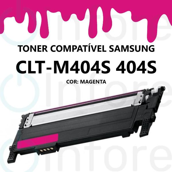 Imagem de Toner CLT-M404S CLT-404S Compatível C/ Xpress SL-C430 SL-C480 SL-C430W SL-C480W SL-C480FW Magenta