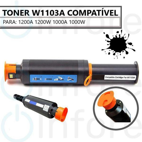 Imagem de Toner Compatível 103a W1103a para 1200a 1200w 1000a 1000w 1000n - Premium