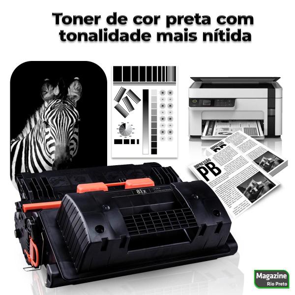 Imagem de Toner Compatível 81x M606dn M630 M605 M603dw Alto Rendimento