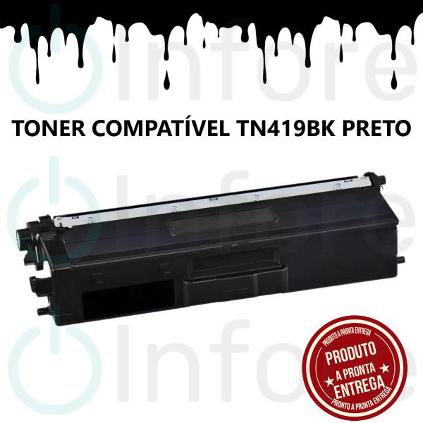 Imagem de Toner Compatível C/ HL-L8360CDW MFC-L8610CDW MFC-L8900CDW  TN-419BK TN419 Preto