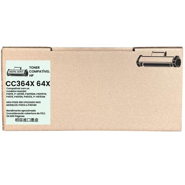 Imagem de Toner Compatível C364x 64x  Para laserjet series P4015 P4515 M600 M4555