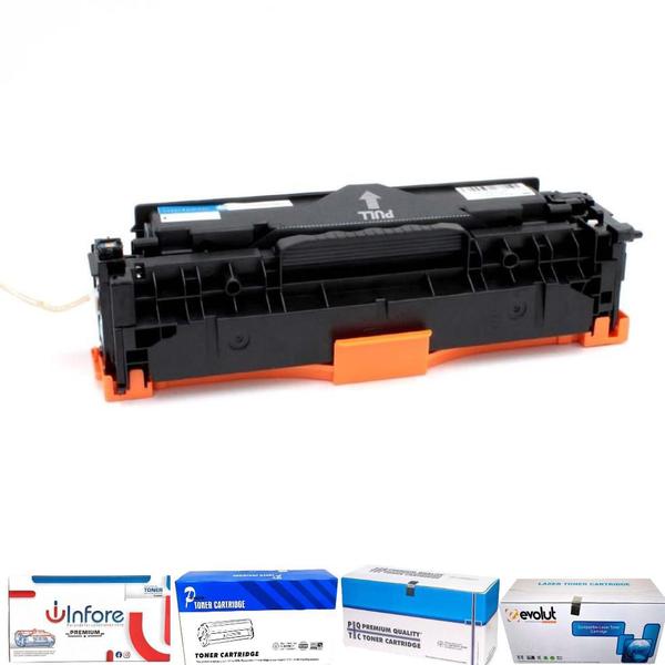 Toner Compatível CC531A CE411A 304A 305A Ciano CP2025 CP2025DN M351 - PREMIUM Imagem de Toner Compatível CC531A CE411A 304A 305A Ciano CP2025 CP2025DN M351
