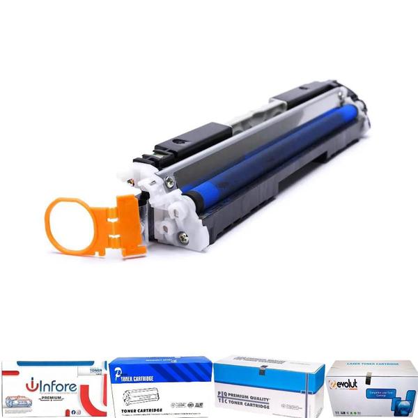 Imagem de Toner Compatível Ce311a 126a Cf351a 130a Ciano Cp1020 Cp1025 M175 M176 M177  1k