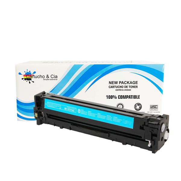 Imagem de Toner Compatível Cf211A 131A Ciano Pro200 M251 M276