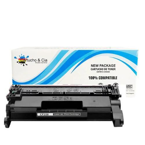 Imagem de Toner Compatível Cf258A 58A M428FDW M404DW M428 Com Chip 3K