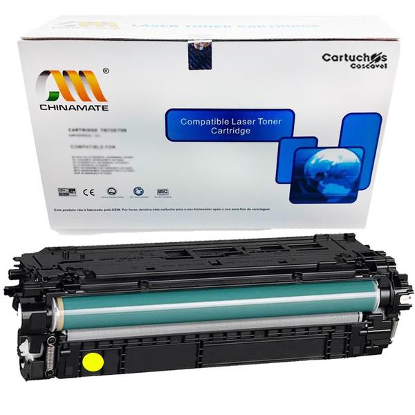 Imagem de Toner compatível cf362x 362x 508x m552 m553 m553dn  m577 m577 amarelo