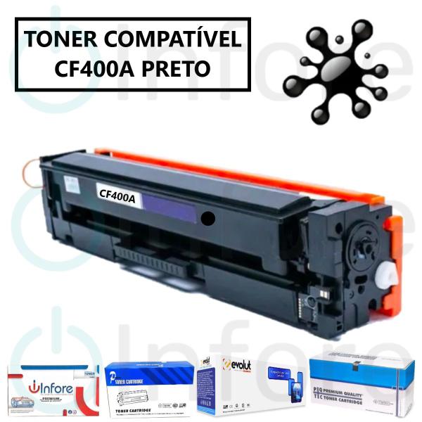 Imagem de Toner Compatível Cf400a 201a  M252 M252N M252DW M277 M277N M277DW Preto