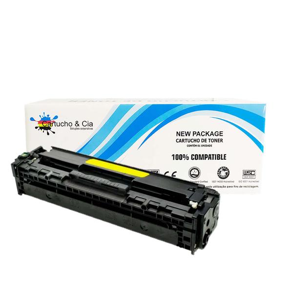 Imagem de Toner Compatível Cf412a 410a Amarelo M452dw M452dn M477 2.3K