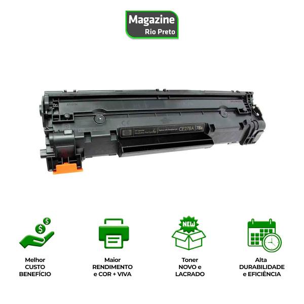 Imagem de Toner Compatível Com CE278A 278A P1566 P1606 P1606N M1530 M1536 P1606DN M1536DNF