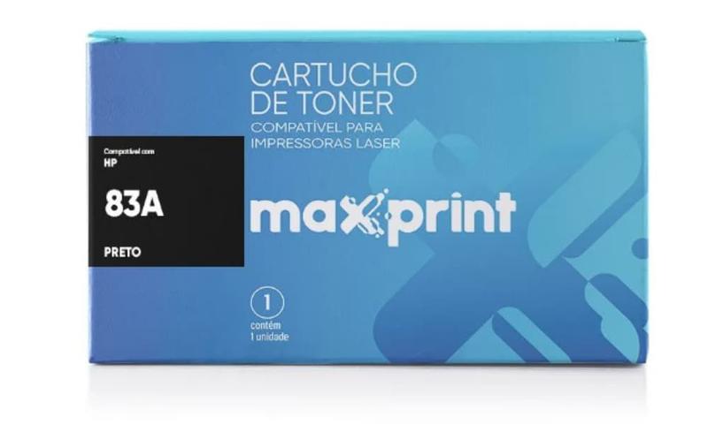 Toner Compatível Com HP CF283A MaxPrint Imagem de Toner Compatível Com HP CF283A MaxPrint