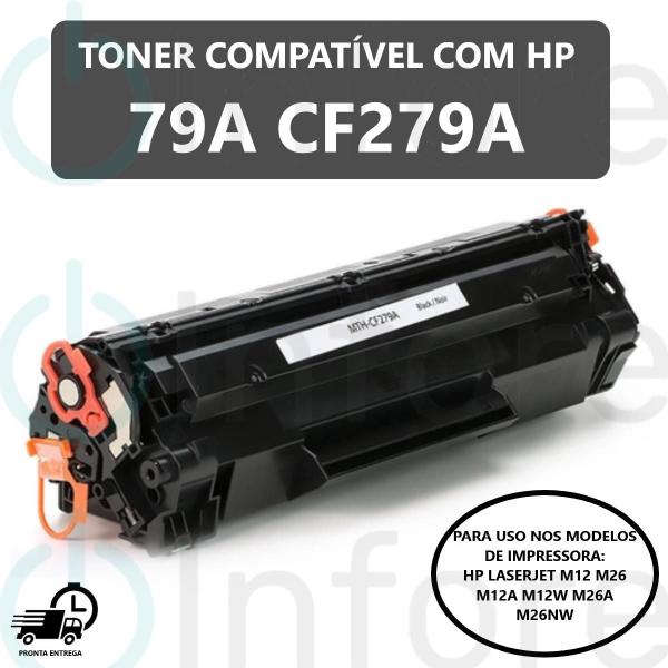 Imagem de Toner Compatível Com M26a M26nw M12a M12w Cf279a 79a