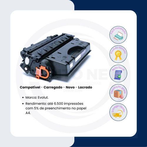 Toner Compatível Hp Evolut Ce505x 505x 280x 80x P2055 2055n - PontoNet Imagem de Toner Compatível Hp Evolut Ce505x 505x 280x 80x P2055 2055n