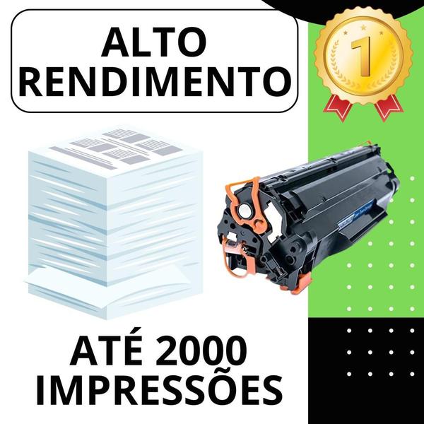 Imagem de Toner Compatível HP M1132 M1212 p1102 p1606 436a 278A 285a