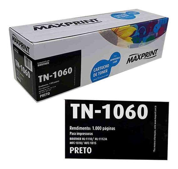 Imagem de Toner Compatível Maxprint Para Impressora Laser Tn-1060