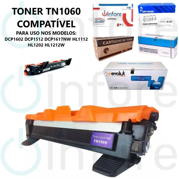 Imagem de Toner Compatível Premium Tn1060 Preto Hl-1112 Hl-1202 Hl-1212w