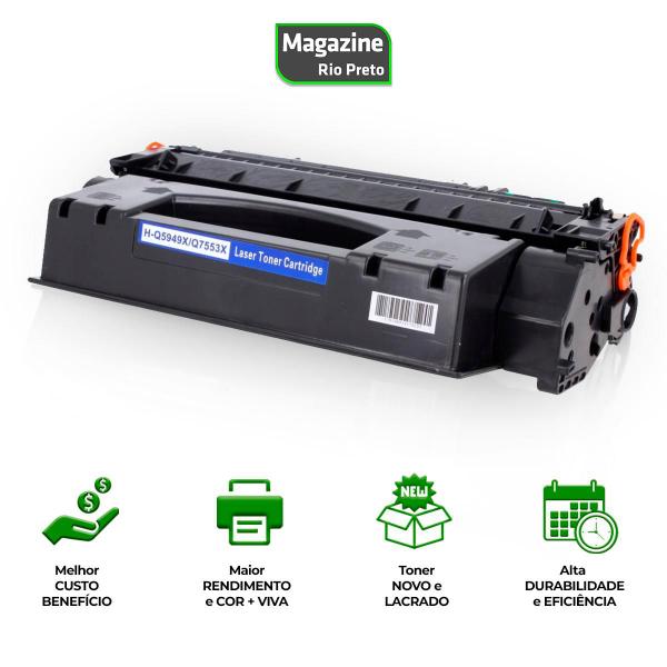 Imagem de Toner Compatível Q5949X Q7553X  1160 1320 1320N 3390 3392  5K