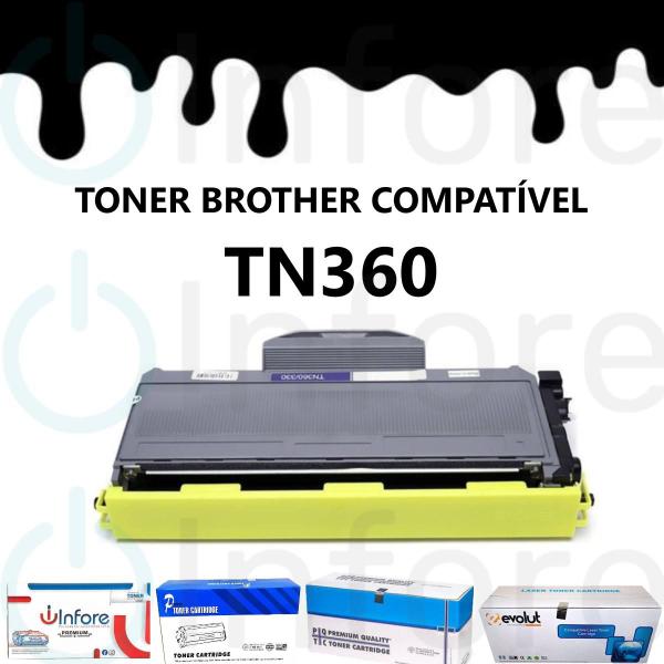 Imagem de Toner Compatível TN-360 TN360 para Impressora DCP7030 DCP7040 HL2140 HL2150 MFC7320 MFC7840