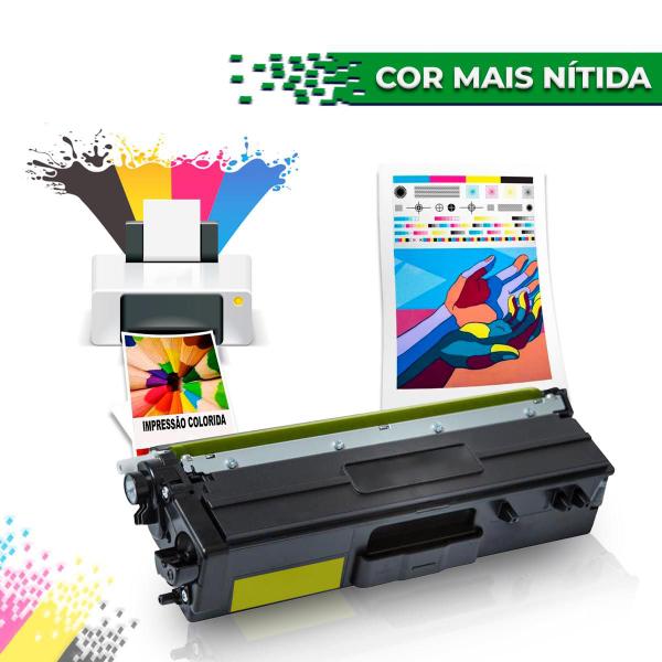 Imagem de Toner Compatível TN419 TN-419 Amarelo Yellow para HL-L8360cdw MFC-L8610cdw L8900cdw L9570cdw HL-L8260 L8260cdw 9.000