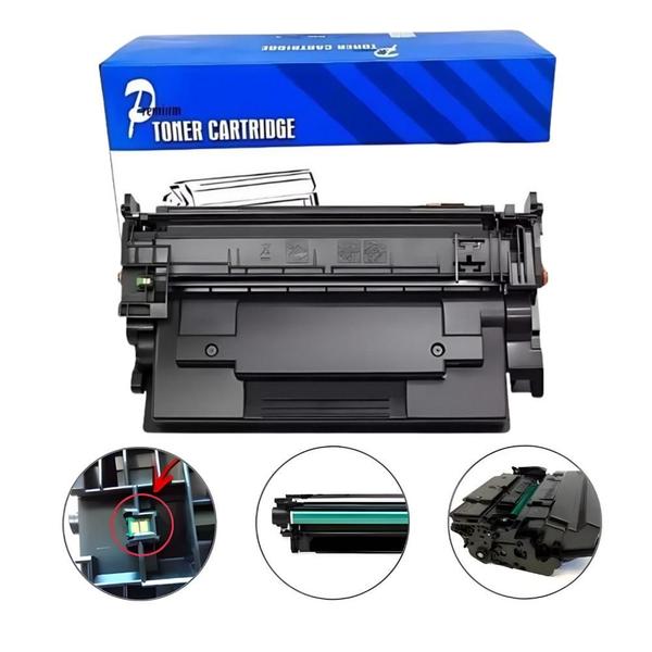 Imagem de Toner Compatível W9008 9008 W9008MC  E50145dn E52645dn E52645c Preto 23k