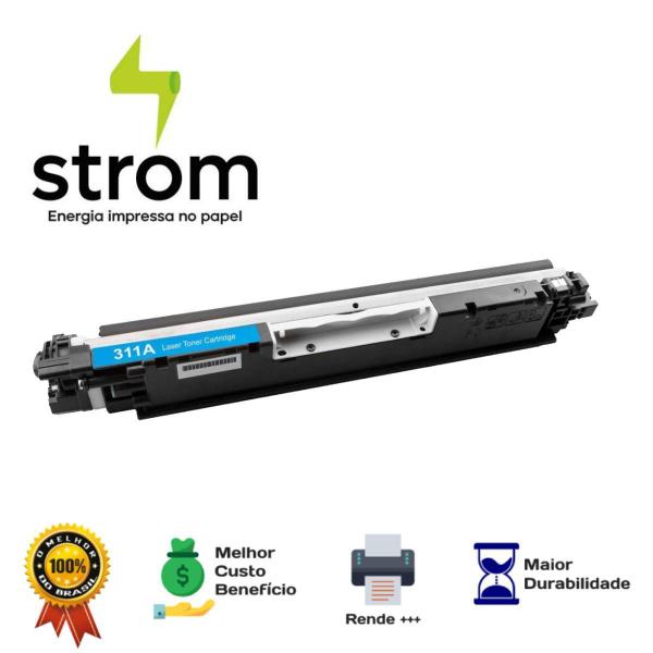 Imagem de Toner Cp1020 Cp1025nw Cp1025 M175 M176 M177 Ciano