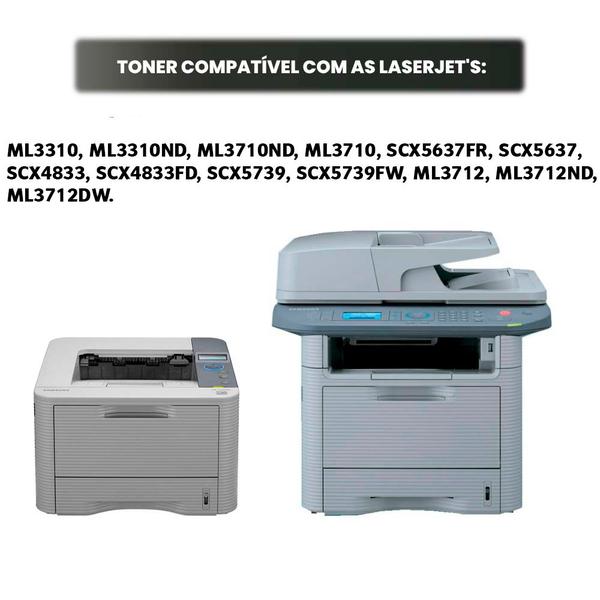 Imagem de Toner D205 D205E MLT- D205E compatível para Samsung ML3710ND