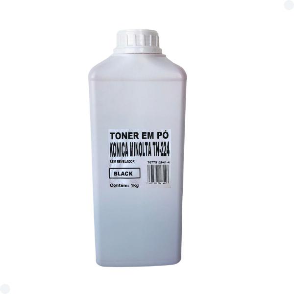 Toner Em Pó Compativel Konica Minolta Tn224 Bk Sem Revelador - ISD Cartridges Imagem de Toner Em Pó Compativel Konica Minolta Tn224 Bk Sem Revelador