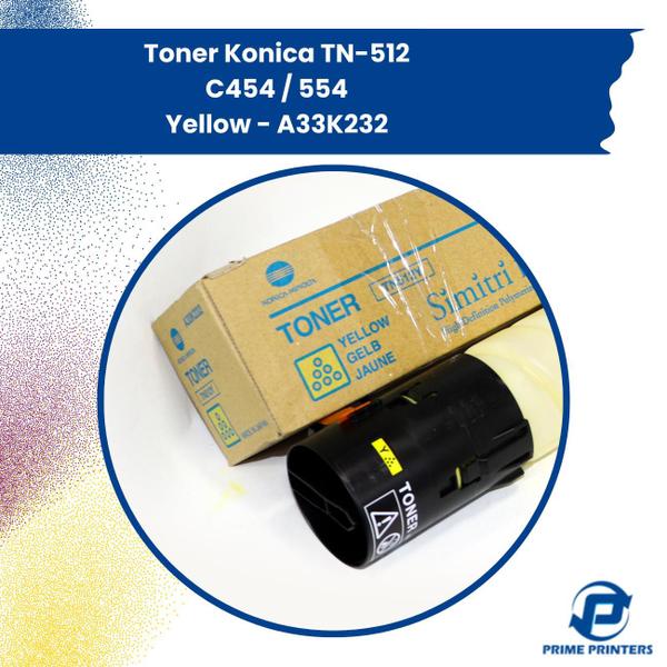 Imagem de Toner Konica TN-512 / C454 / 554  Yellow 