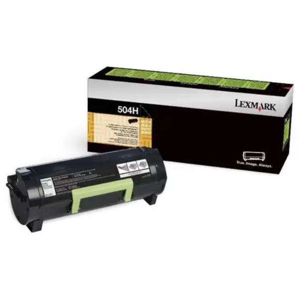 Imagem de Toner Lexmark 504H 50F4H00 MS610 MS410 MS310 415 Original 5K