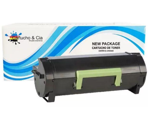 Toner lexmark 56f4x00 ms521 mx521 ms621 mx522 20k - Cartucho & Cia Imagem de Toner lexmark 56f4x00 ms521 mx521 ms621 mx522 20k