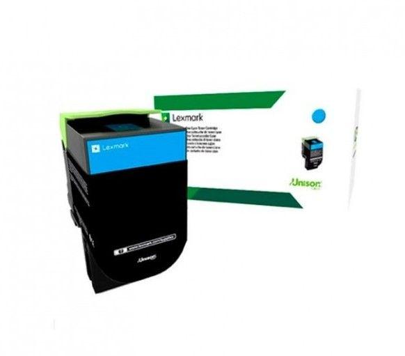 Imagem de Toner Lexmark Original 70C8HC0 Ciano CS310 CS310DN CS410 3k