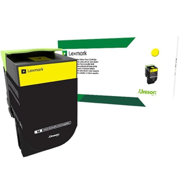 Toner Lexmark Original 808SY 80C8SY0 808S CX510 Amarelo 2K Imagem de Toner Lexmark Original 808SY 80C8SY0 808S CX510 Amarelo 2K