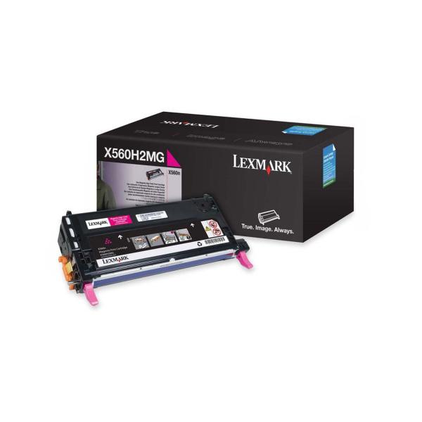 Imagem de Toner Lexmark Original X560H2MG X560 Magenta 10K