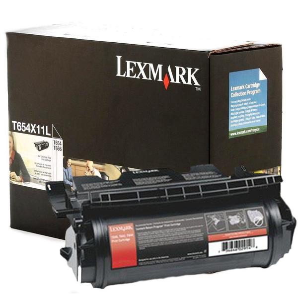 Imagem de Toner Lexmark T654X11B Preto