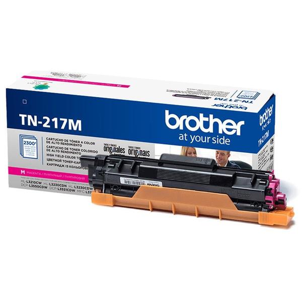 Imagem de Toner Original Brother Tn217m Magenta