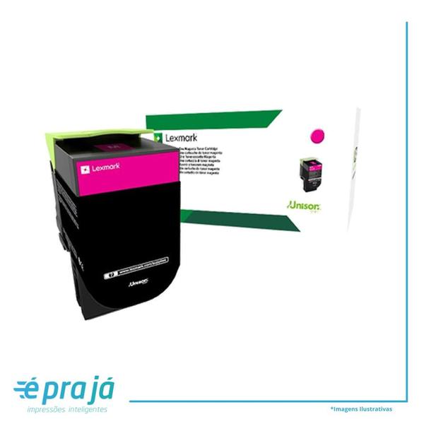 Imagem de Toner Original Lexmark 70CBXM0 CS-510 Magenta 4K