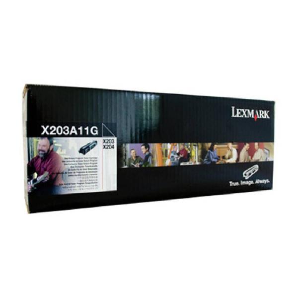 Imagem de Toner original lexmark x203 x204 x204n x203n x203a11g 2.5k