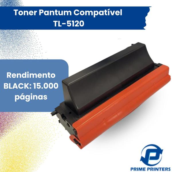 Imagem de Toner Pantum Compatível TL-5120 BP5100DN / BP5100DW /BM5100ADW / BM5100ADN / BM5100