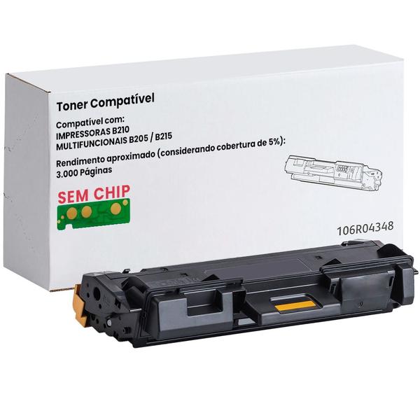 Imagem de toner para impressora xerox b210 / B215 / B205 compatível SEM CHIP