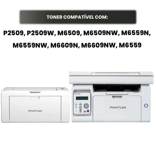 Imagem de Toner PD219 compatível elgin para impressora pantum m6509