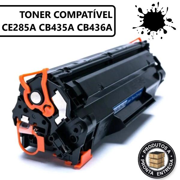 Imagem de Toner Premium CE285a Cb435a Cb436a Impressora P1102w P1102 M1210 M1212