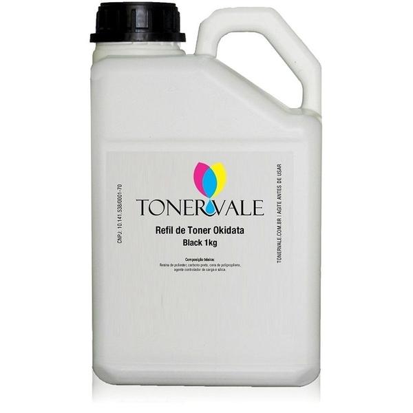 Toner Refil TankFull Para Okidata C3200 C3100 Black de 1kg - Toner Vale Imagem de Toner Refil TankFull Para Okidata C3200 C3100 Black de 1kg