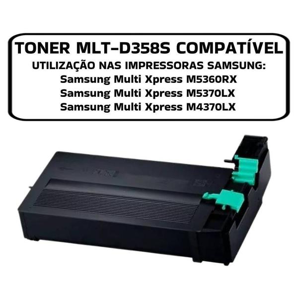 Imagem de Toner Renew Samsung D358 Mlt-d358 M5370 M4370 M5360 M5370