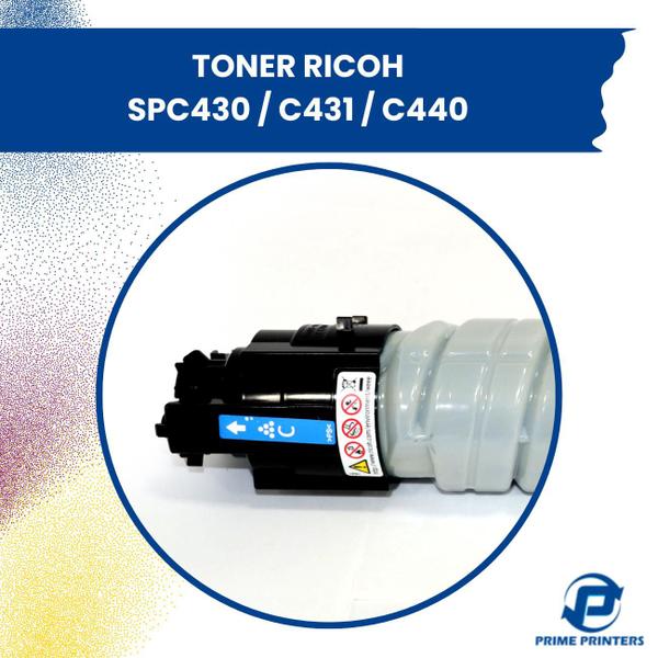 Imagem de Toner Ricoh SPC430 / C431 / C440 - CYAN - NOVOS