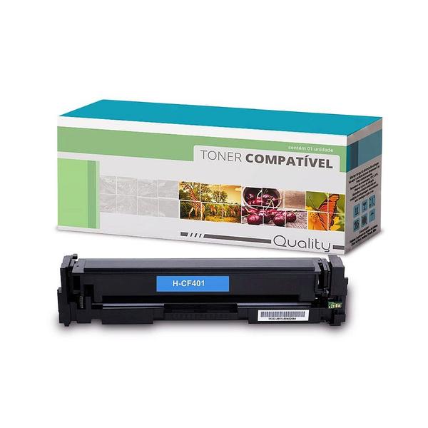 Imagem de Toner Tankfull Para HP 201X CF401X Ciano - HP M252dw M277dw para 2.300 impressões