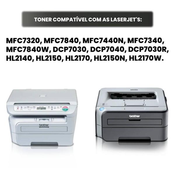 Imagem de Toner Tn360 P/ 2140 2150 7320 7840 2.6k