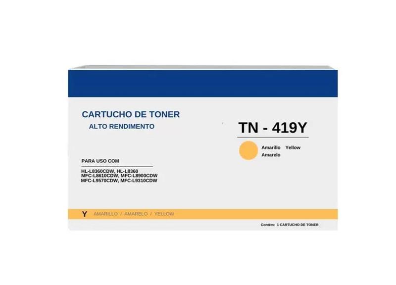 Imagem de Toner TN419 Yellow L8360CDW L8610CDW L8900CDW L9570CD Origin