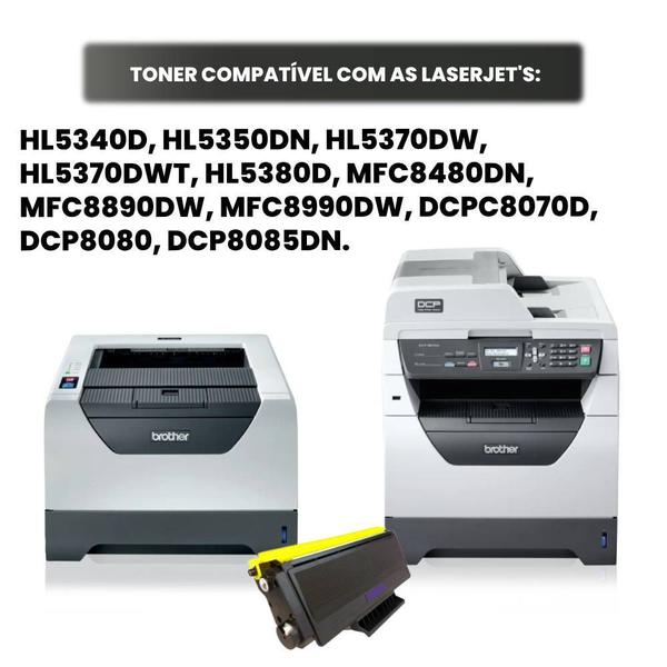 Imagem de Toner tn650 tn650s  dcp8080dn dcp8085dn hl5340d hl5370dw 8k