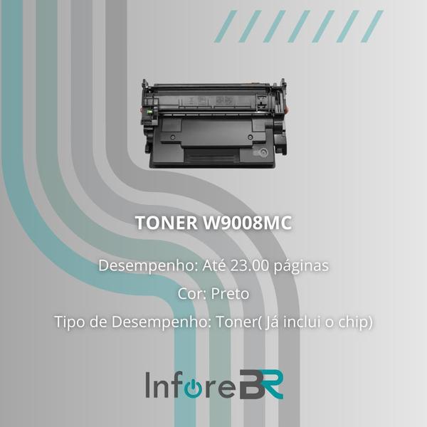 Imagem de Toner W9008MC 9008 W9008 Compatível C/ E50145DN E52645DN E52645C 23k Com Chip