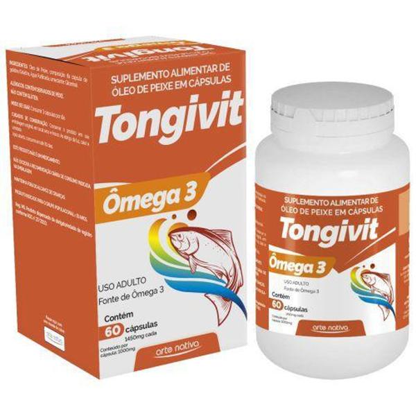 Imagem de Tongivit omega 3 60 capsulas - Arte Nativa