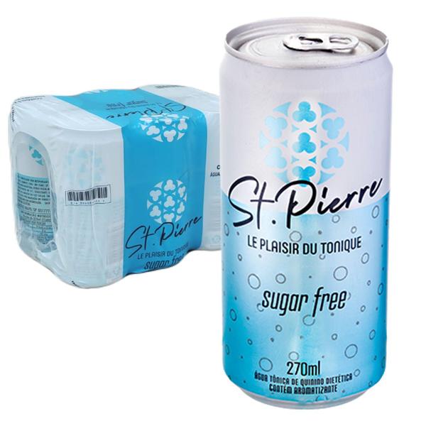 Imagem de Tônica Sugar Free Lata  ST PIERRE 270ml (6 latas)